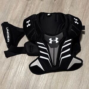 Under Armour Black and White Chest Protector